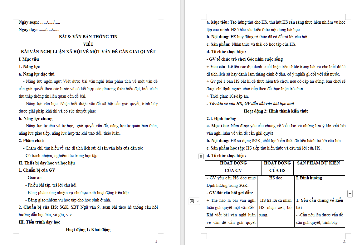 Viết bài văn nghị luận xã hội về một vấn đề cần giải quyết
