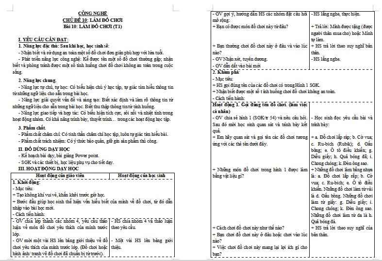 Giáo án Công nghệ 3 Bài 1: Tự nhiên và công nghệ