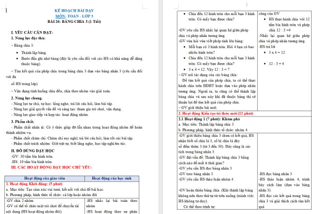 Giáo án Toán 3: Làm tròn số