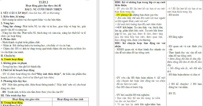 Giáo án Hoạt động trải nghiệm 2 Kết nối tri thức Tuần 2