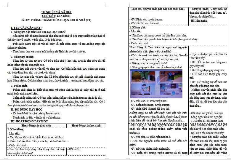 Giáo án PowerPoint Tự nhiên và xã hội 3 Bài 2