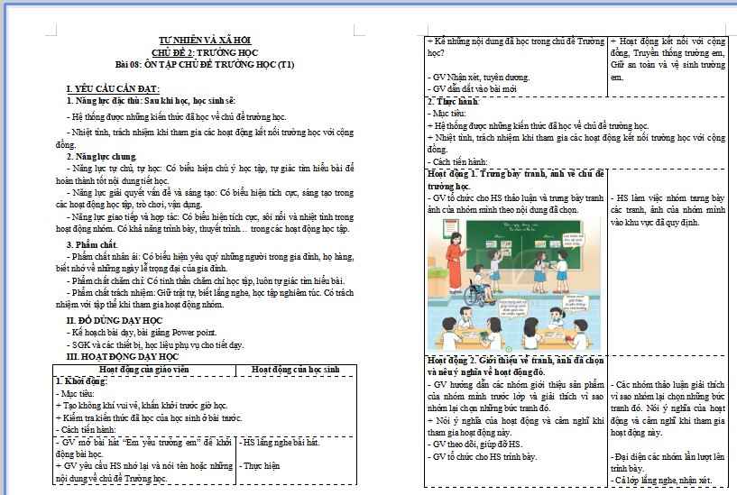 Giáo án PowerPoint Tự nhiên và xã hội 3 Bài 8