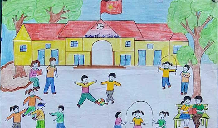 Tổ chức triền lãm sản phẩm đóng góp xây dựng truyền thông nhà trường