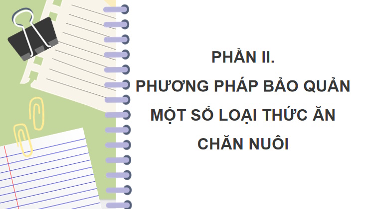 Giáo án PowerPoint Công nghệ Chăn nuôi 11