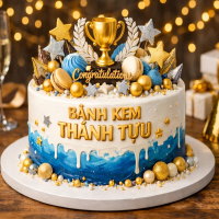 PowerPoint Bánh kem thành tựu