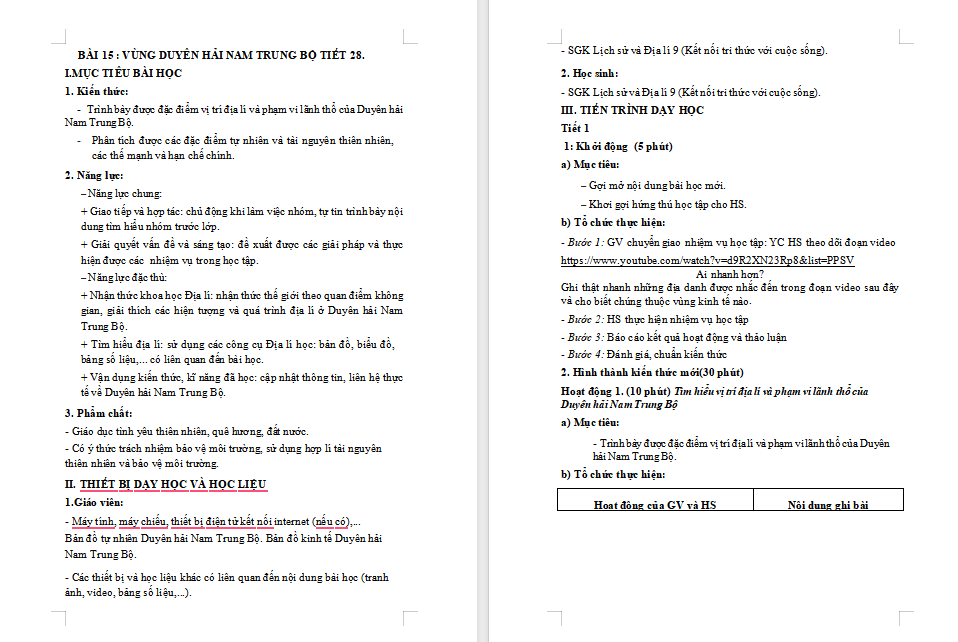 Duyên hải Nam Trung Bộ