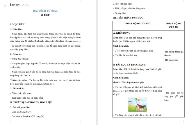 Giáo án Toán 2: Đơn vị, chục, trăm, nghìn
