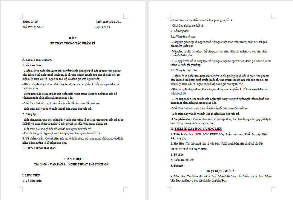 PowerPoint Ngữ văn 12 Bài 7: Nghệ thuật băm thịt gà