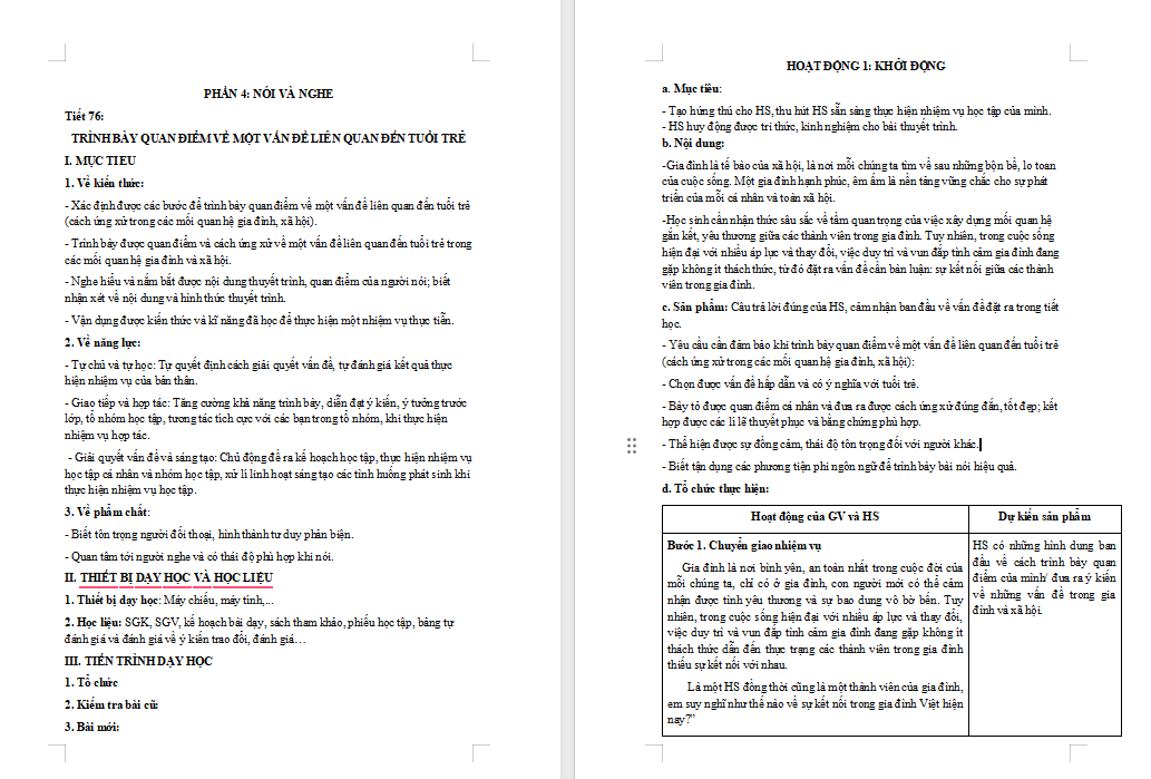 PowerPoint Ngữ văn 12 Bài 7: Trình bày quan điểm về một vấn đề liên quan đến tuổi trẻ