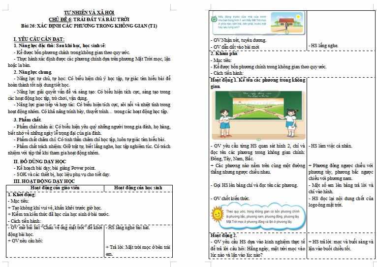 Bài 26: Xác định các phương trong không gian