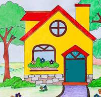 Giáo án sinh hoạt dưới cờ lớp 1 tuần 28: Giới thiệu bức tranh của em