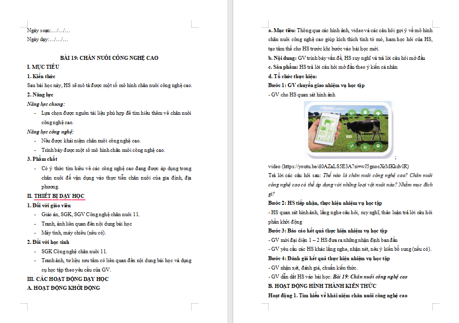 Chăn nuôi công nghệ cao