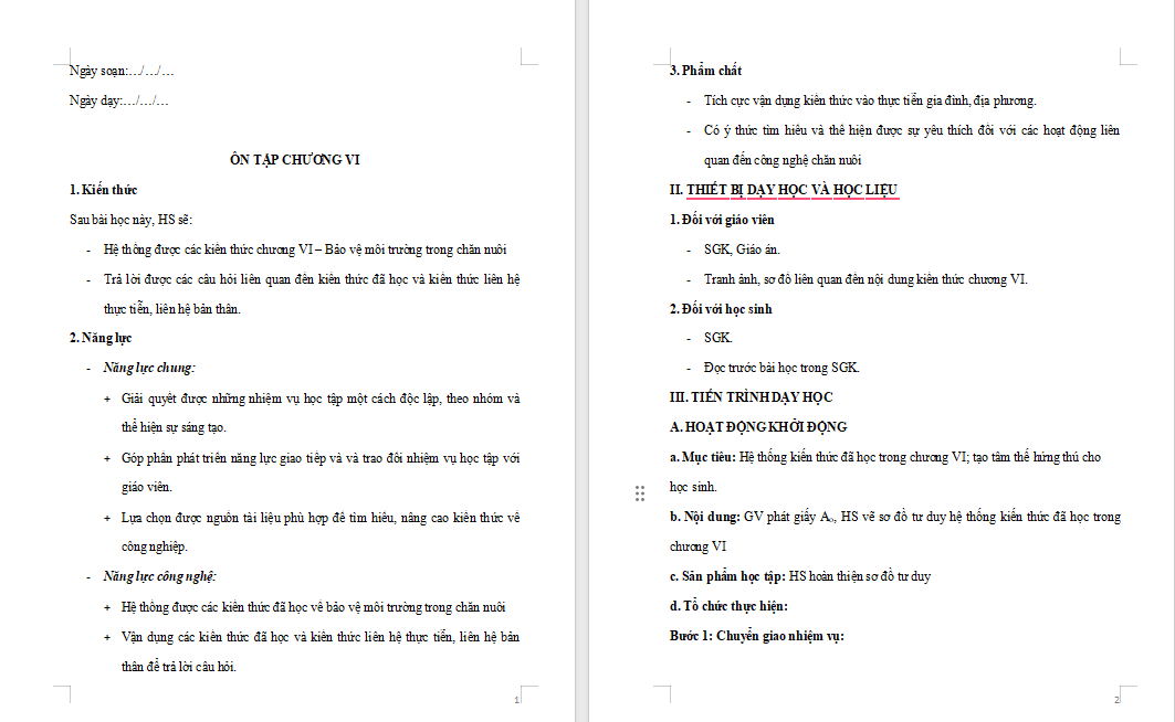  PowerPoint Công nghệ 11 Ôn tập chương 6