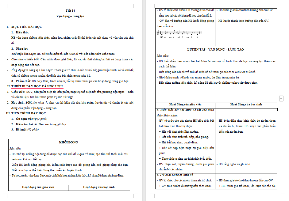 PowerPoint Âm nhạc 7 Kết nối tri thức Tiết 34