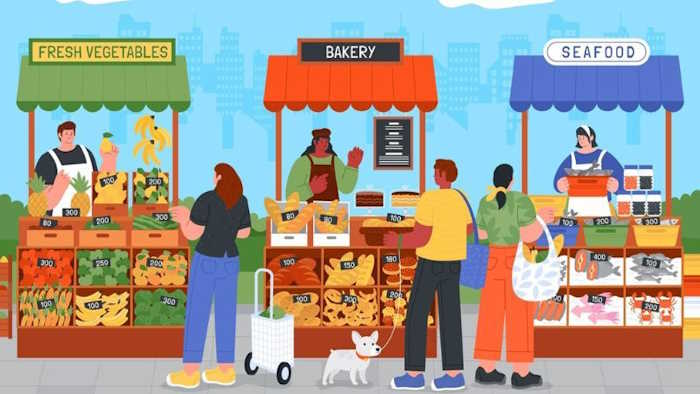 Chia sẻ kết quả tìm hiểu và trao đổi thông tin cơ bản về thị trường lao động, nhu cầu sử dụng của thị trường lao động