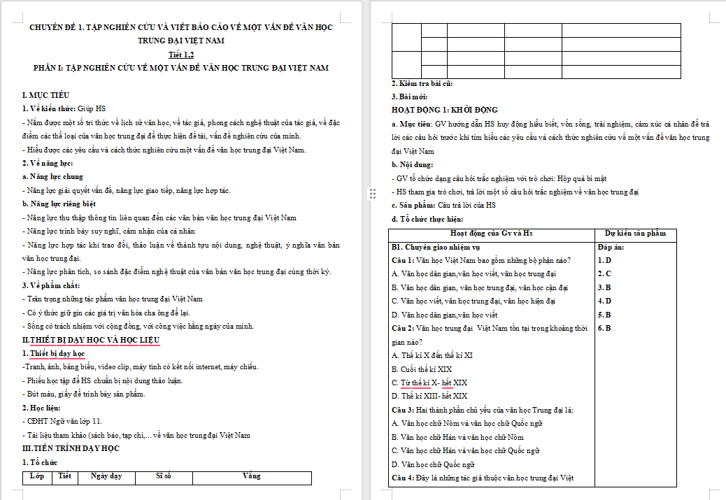 Tập nghiên cứu về một vấn đề văn học trung đại Việt Nam