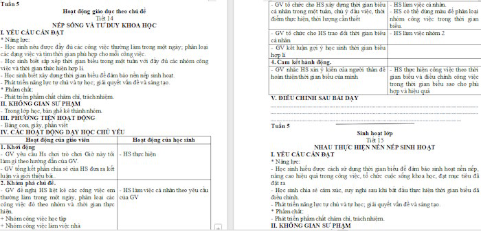 Giáo án Hoạt động trải nghiệm 4 Kết nối tri thức Tuần 5