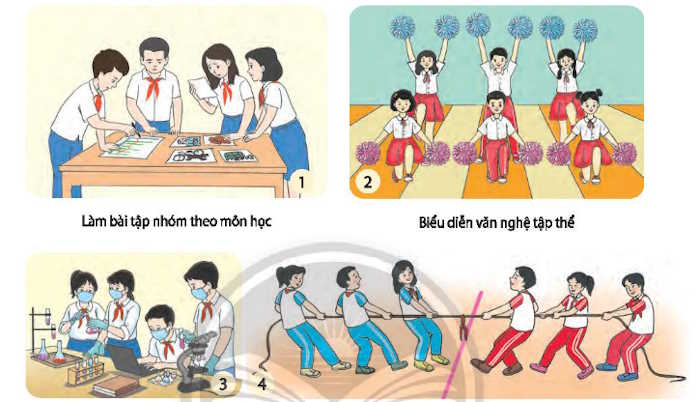 Trao đổi về ý nghĩa của việc hợp tác với các bạn trong việc thiết kế và thực hiện những hoạt động xây dựng và phát triển nhà trường