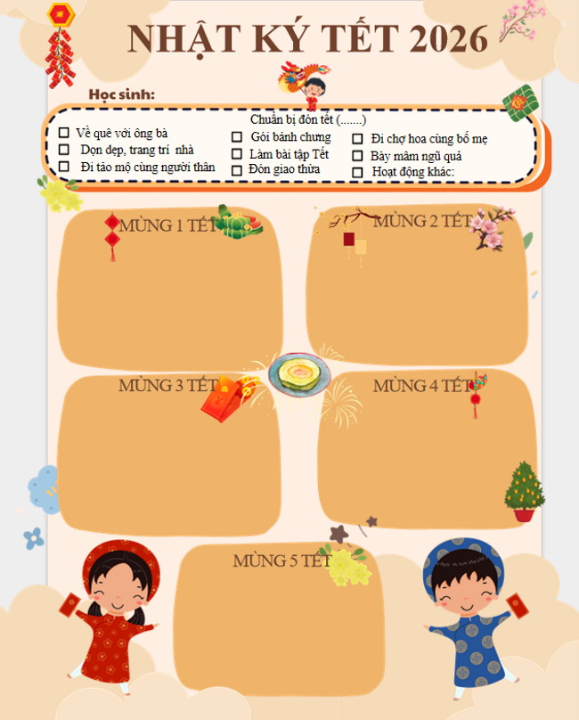 PowerPoint Nhật kí Tết 2025