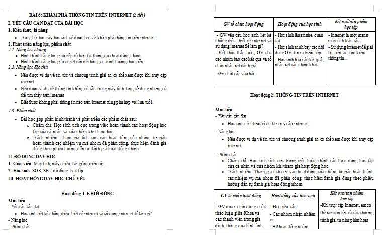 Giáo án Tin học lớp 3 Bài 7: Sắp xếp để dễ tìm