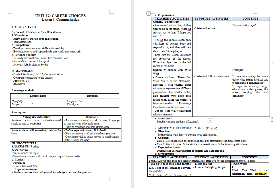 PowerPoint Tiếng Anh 9 Unit 12: Communication