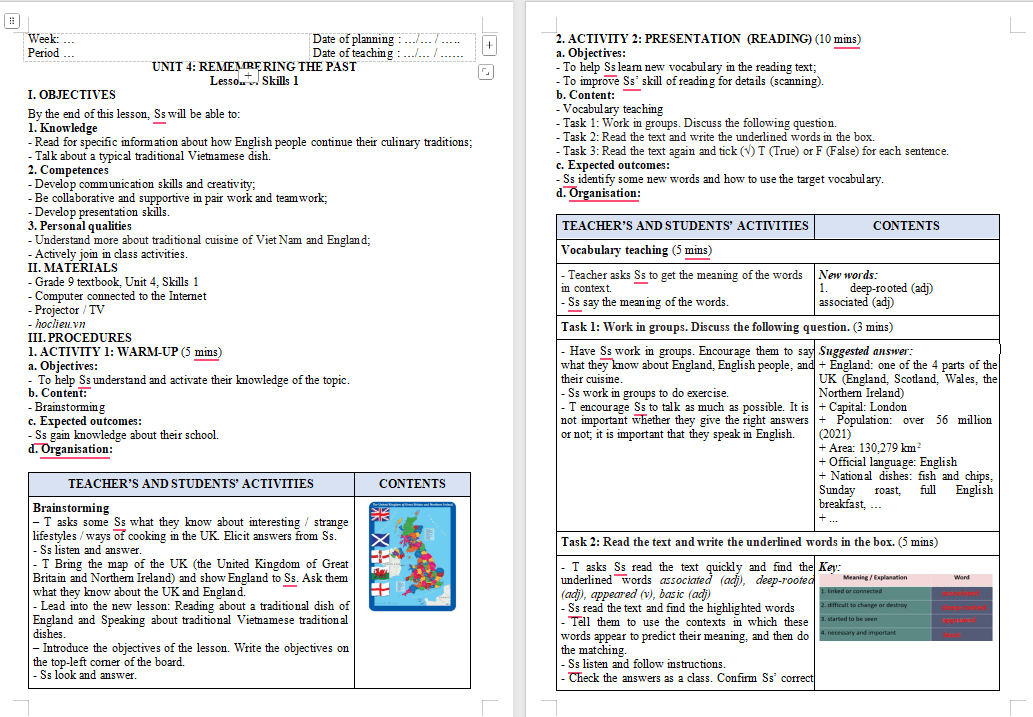 PowerPoint Tiếng Anh 9 Unit 4: Skills 1