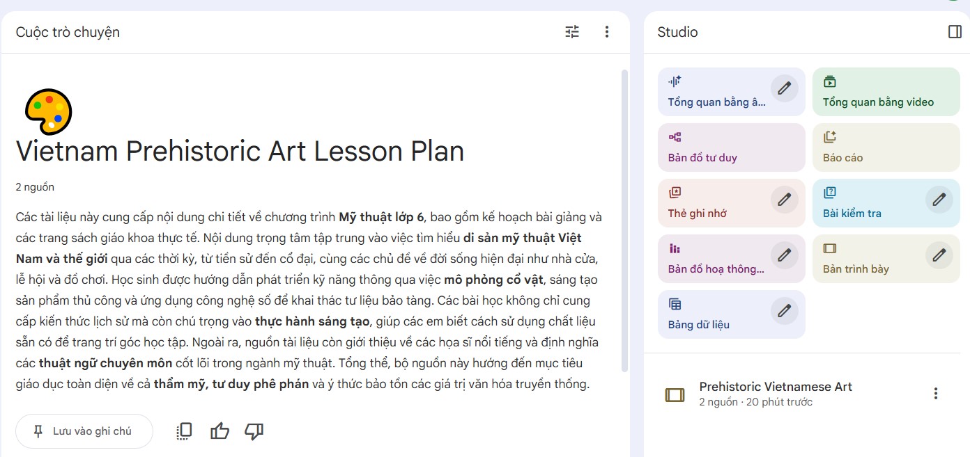 Hướng dẫn dùng NotebookLM làm slide