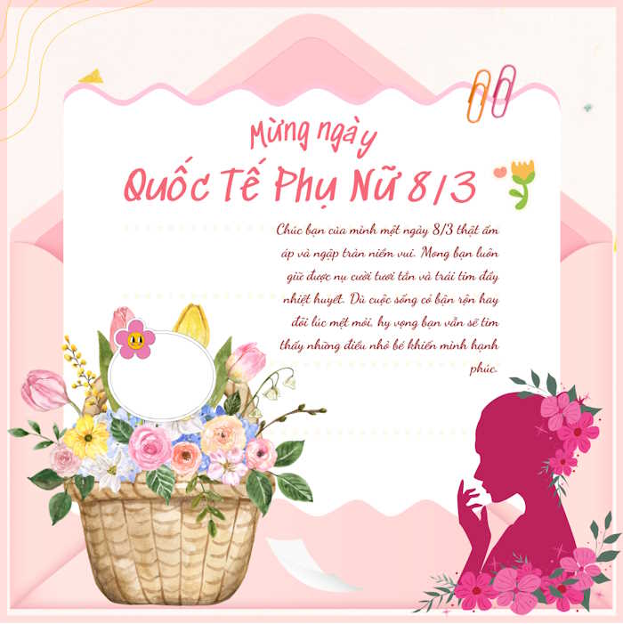 Chúc mừng 8/3 đẹp 2026