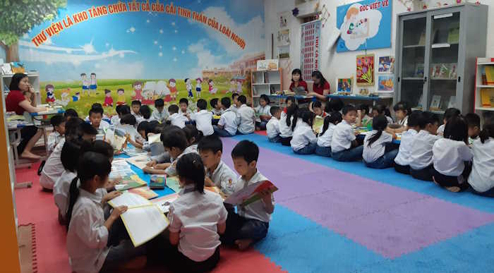 Giáo án Tiết học thư viện lớp 1