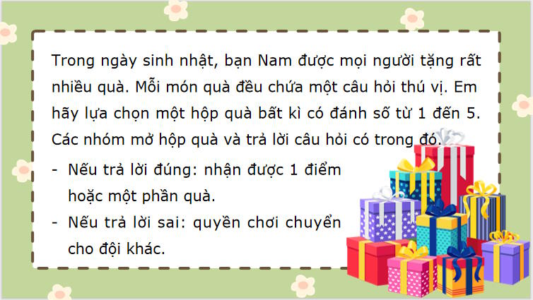 Bộ trò chơi khởi động Ngữ văn 7