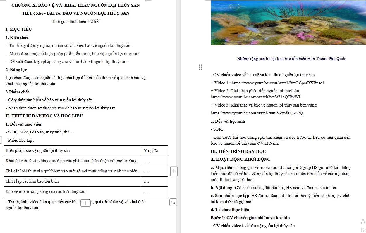 Kế hoạch bài dạy Công nghệ 12 KNTT Bài 26