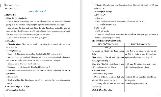 Giáo án PowerPoint Tiếng Việt 2 Bài 4: Nghe - viết Bên cửa sổ. Viết hoa tên địa lí, phân biệt ch/tr, ong/ông