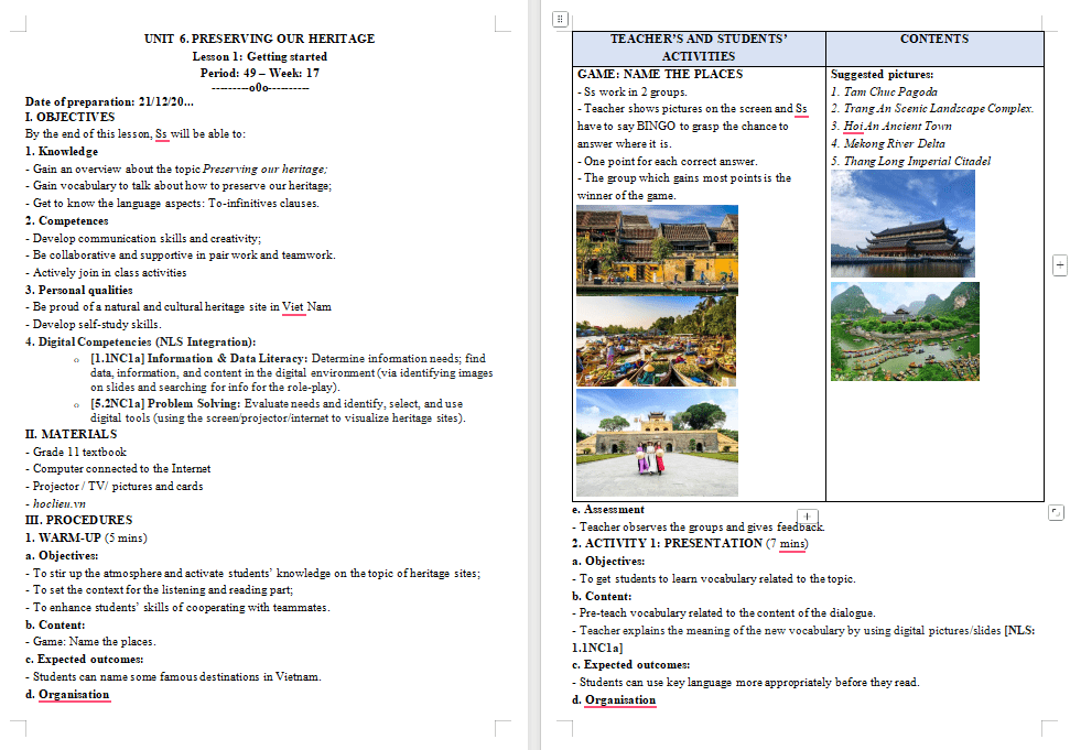 PowerPoint Tiếng Anh 11 Unit 6: Getting Started