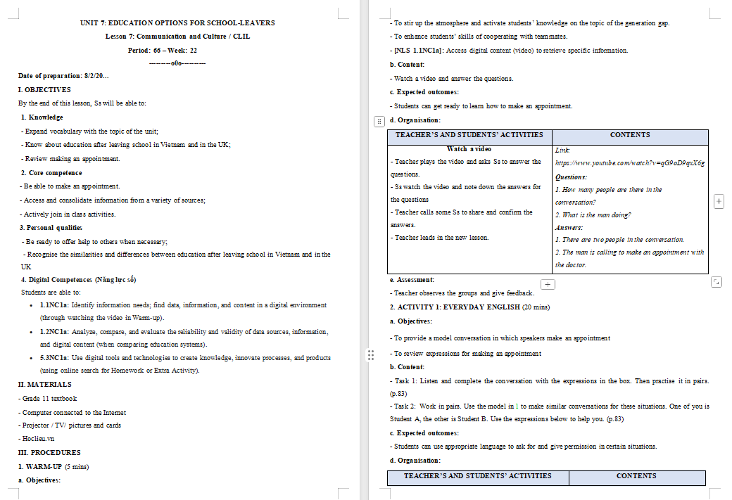 PowerPoint Tiếng Anh 11 Unit 7: Communication and Culture