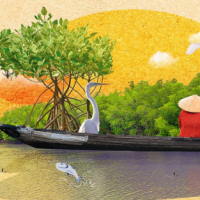 Giáo án PowerPoint Tiếng Việt 2 Bài 2: Nghe - viết Rừng ngập mặn Cà Mau. Viết hoa tên địa lí, phân biệt r/d/gi, im/iêm