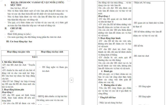 Tự nhiên và xã hội 1