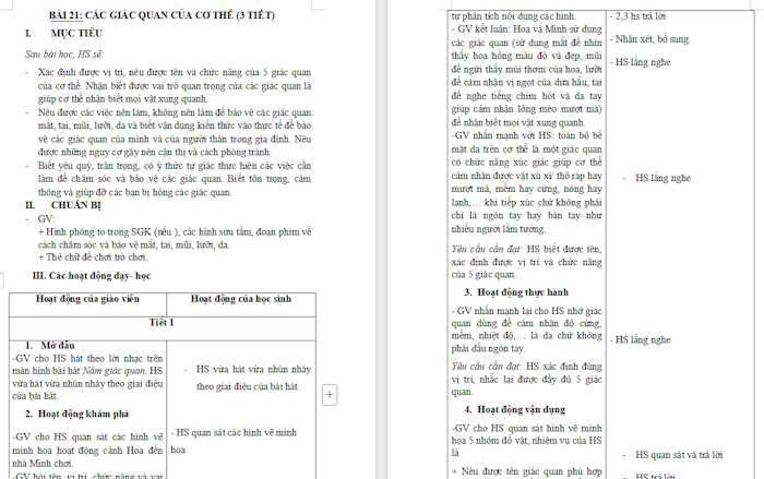 Tự nhiên và xã hội 1