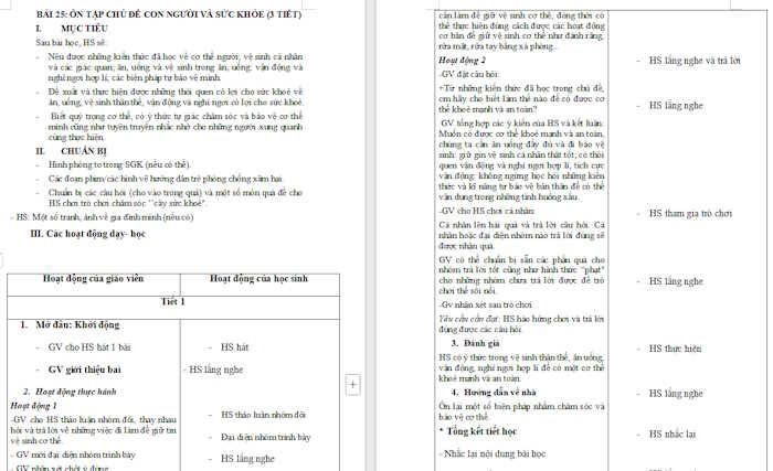 Tự nhiên và xã hội 1