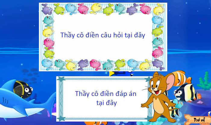 Trò chơi Tom and Jerry câu cá