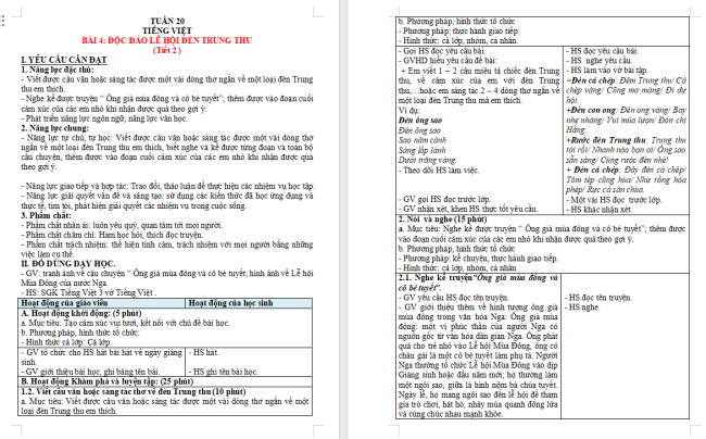 Giáo án Tiếng Việt 3 Bài 4: Nghe - kể Ông già mùa đông và cô bé tuyết