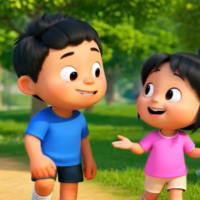 Video AI mở đầu Mĩ thuật 4 Chủ đề 7: Môi trường xanh - sạch - đẹp