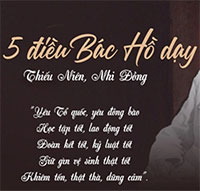 Video AI mở đầu Hoạt động trải nghiệm 1 Bài 6: Thực hiện năm điều Bác Hồ dạy