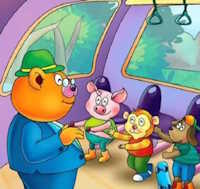 Giáo án mầm non: Kể chuyện Kiến con đi xe ô tô