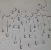 Giáo án mầm non: Vẽ mưa