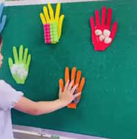 Giáo án mầm non: Khám phá bàn tay của bé