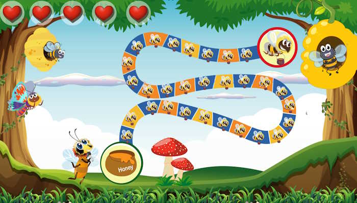 PowerPoint Trò chơi Đưa mật về tổ