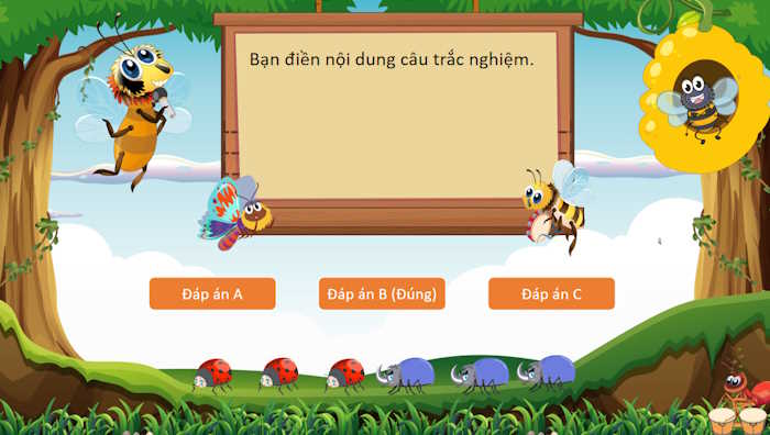 Game Đưa mật về tổ