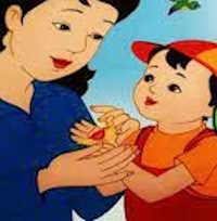 Giáo án mầm non: Truyện Bàn tay có nụ hôn