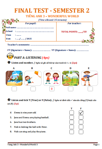 bo de thi tieng anh lop 3 hoc ki 2 sach wonderful world 3*763728