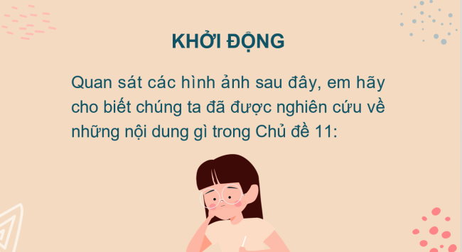 PowerPoint Khoa học tự nhiên 6 Ôn tập chủ đề 11